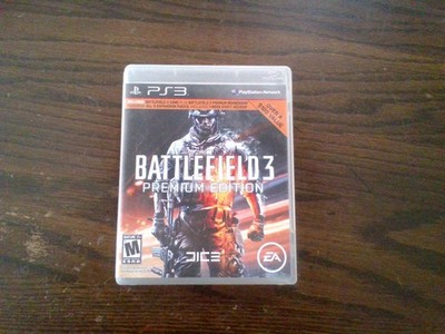 Battlefield 3 -- Premium Edition (Sony PlayStation 3, 2012) never played before