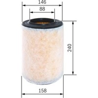 Bosch F 026 400 298 Luftfilter FüR Alfa Romeo Giulietta 940 Partikelfilter