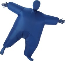 Kids Inflatable Blue Body Suit Costume