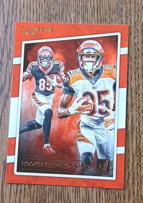 2020 Panini Donruss Rookie Gridiron Kings Tee Higgins RC #RGK-TH - Bengals