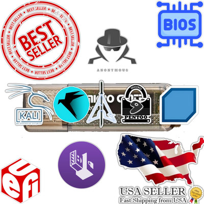 32GB Bootable USB: 6 OS Cybersecurity Toolkit   Kali, Tails, Parrot & More