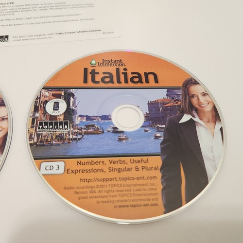 Instant Immersion Italian. Complete Language Learning Collection Vol. I VGC - Picture 8 of 16