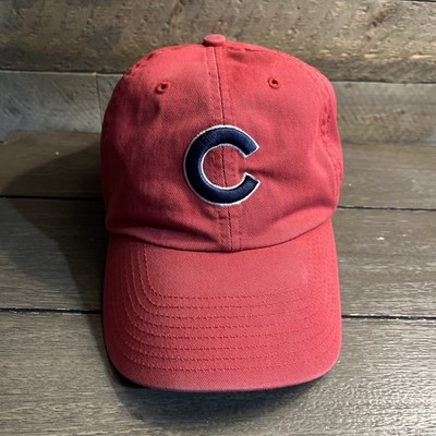 Chicago Cubs Twins Enterprise Red Fitted Hat Cap Size Medium