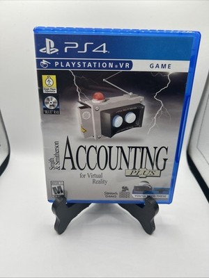 Accounting+ (Playstation 4 PS4 PSVR) Complete - Tested - Authentic