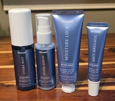 Dermasil Jet-Set Reset Hydrating Skincare Complete 4pc Set Lot New