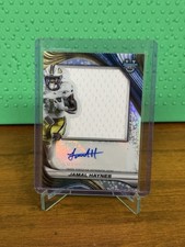 2024 Bowman University Best Jamal Haynes Jumbo Relic Patch Auto Georgia Tech
