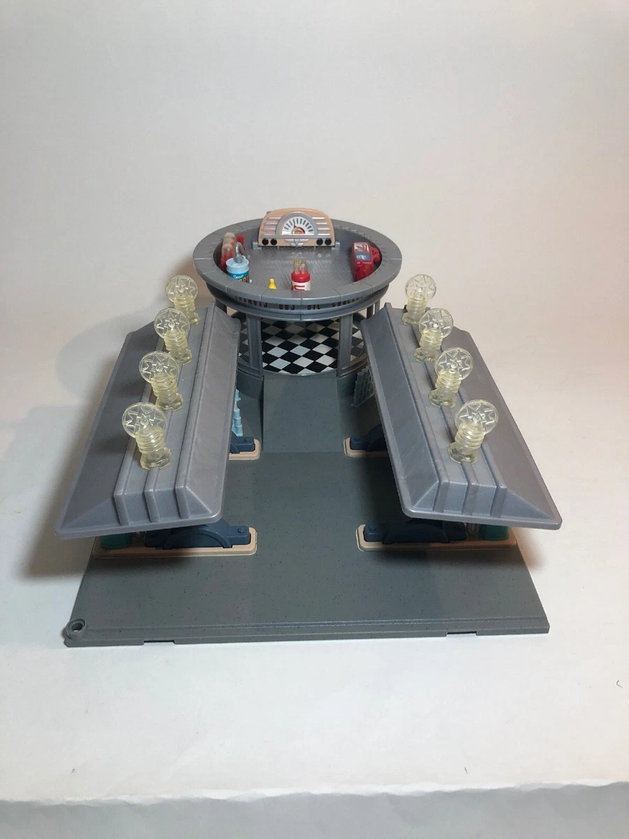 Disney Pixar CARS FLO S V8 CAFE GAS STATION Playset Missing Peices