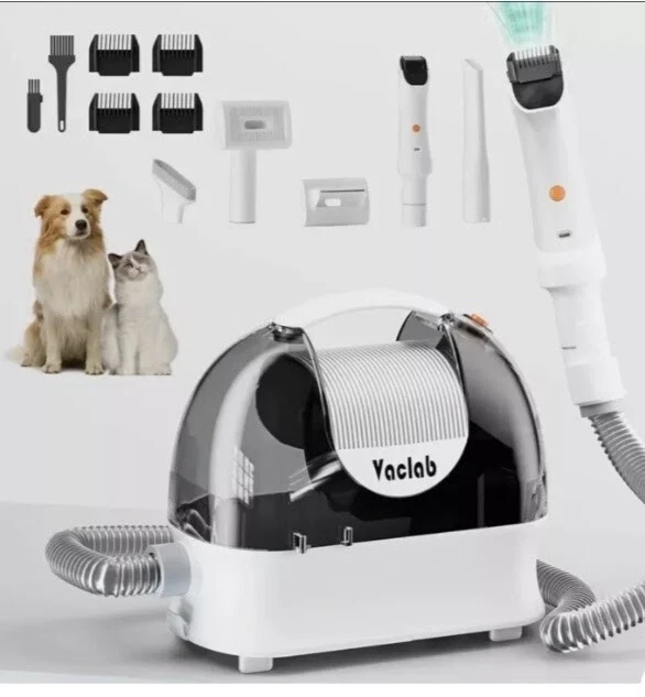 Vaclab/Pet Grooming Kit & Vacuum/Trim/Grooming/Hair Remover/NEW
