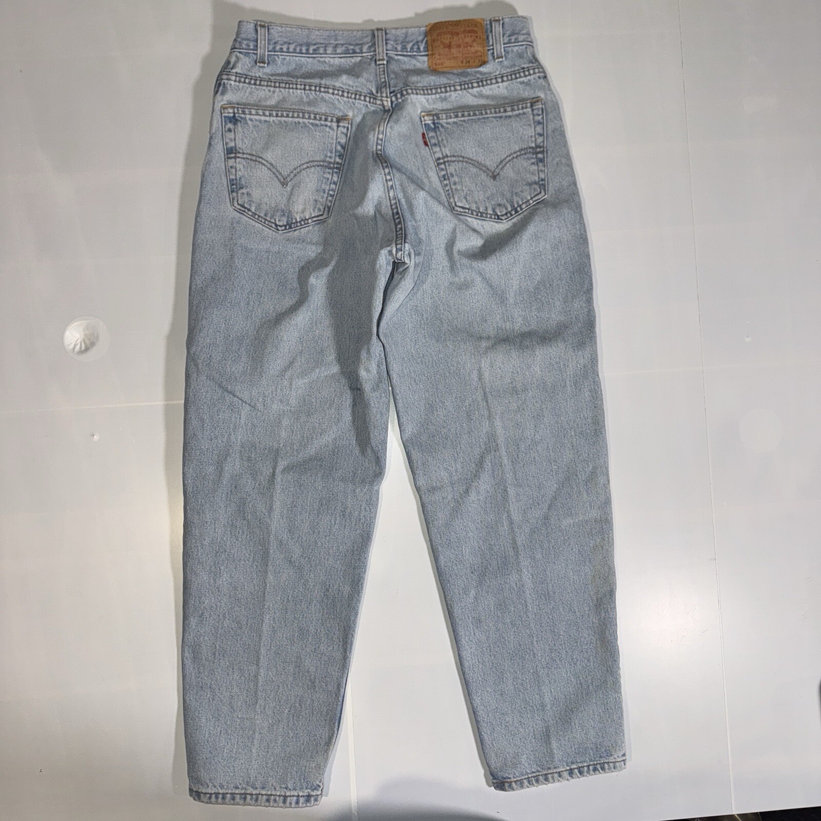 Vintage Levi's 560 Loose Fit Tapered Leg Jeans Size 34x30 (33x30) Blue