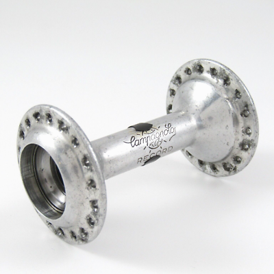 Campagnolo Record Strada low flange 36h front hub shell, 70's-80's