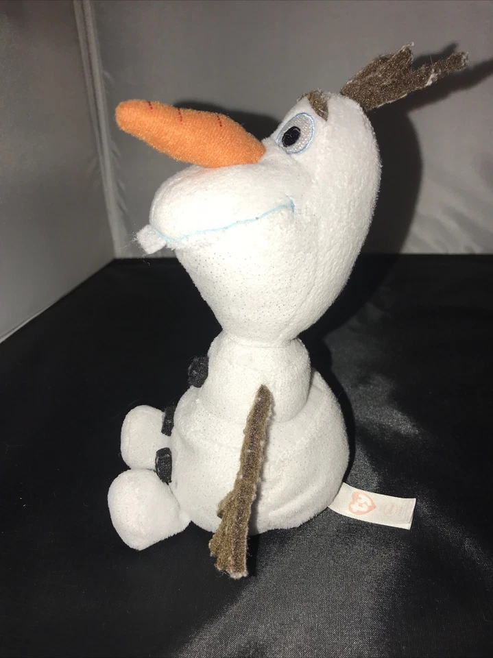 Figura de peluche Olaf Disney's Frozen Beanie Ty Foto 4 de 4