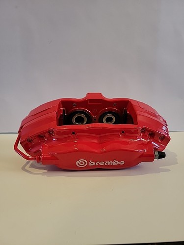 OEM BREMBO 20.8662.00 Red/Silver Sr8 REAR One BRAKE CALIPER For Dodge/Cadillac. - Picture 2 of 8
