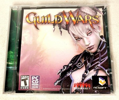 Guild Wars PC CD Rom Game 2 Disc set Vintage 2005 Rated Teen Arena Net