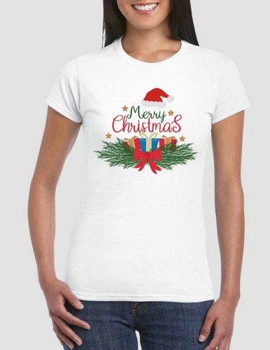 Merry Christmas t shirt for women size 