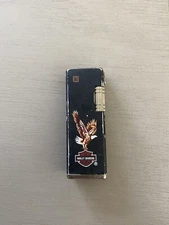 Vintage Harley Davidson Motorcycles Eagle Rollalite Style Lighter Made In Korea