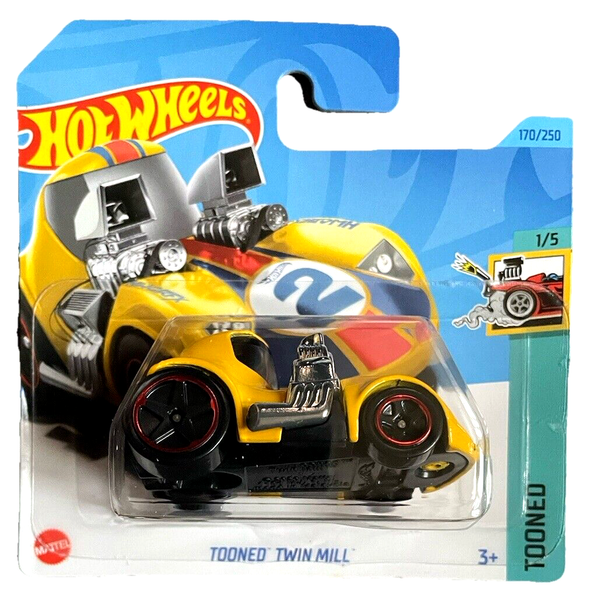 Hot Wheels Tooned Twin Mill 1/5 2023 170/250 1:64 Modellauto Kinder Spielzeug Hw-image