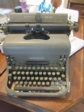 Remington Rand typewriter vintage typewriter thumbnail