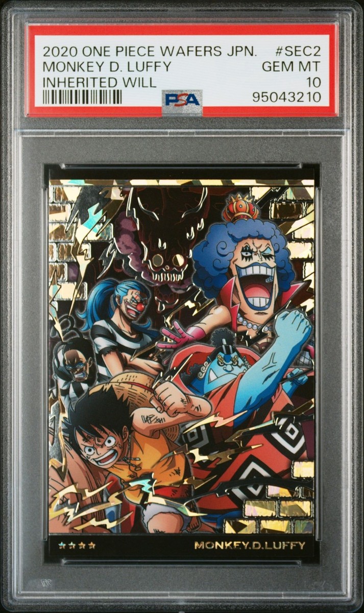PSA10 No.7-SEC2 Luffy One Piece Wafer Card BANDAI | eBay PSA10 No.7-SEC2 Luffy One Piece Wafer Card BANDAI | eBay