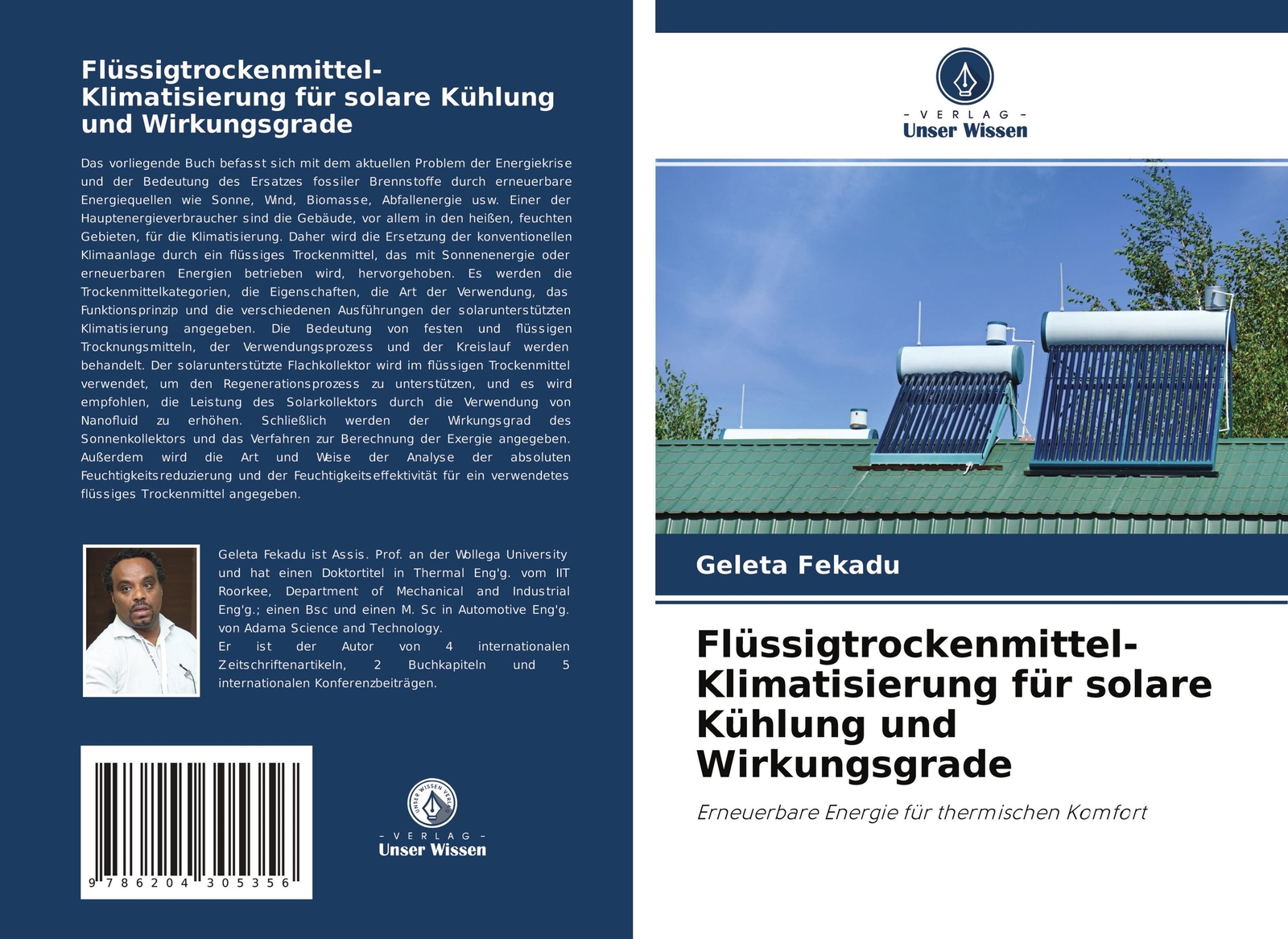 Flüssigtrockenmittel-klimatisierung Für Solare Kühlung Und