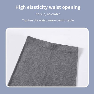 S To 3XL Summer Modal Leggings Calf Length Casual Pencil Pant Elastic High Waist