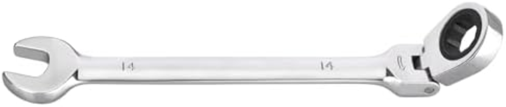 Rothenberger SEH001400 - Kit di Chiavi a Bussola con Cricchetto, 7 Pezzi, Nero