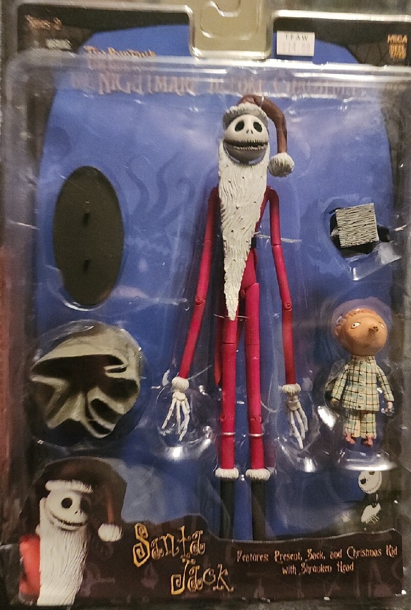 NECA Nightmare Before Christmas Series 2 Santa Jack Action Figure