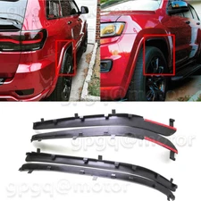 For Jeep Grand Cherokee Sport Matte Black Front & Rear 4x Fender Flare Extension