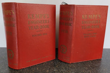 Kempe's Engineers Year Book 1959 Complete Volumes 1 & 2