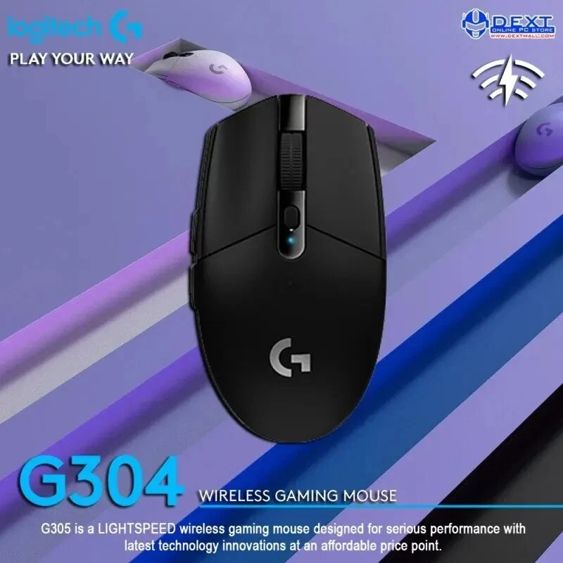 LOGITECH Wireless Mouse G304 Bluetooth Gaming Optical Mice 2.4GHz USB Laptop AU - Image 2 of 4