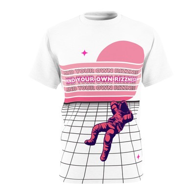 Mind Your Own Rizzness White Unisex Graphic T-Shirt