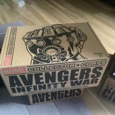 Funko Pop Marvel Collector Corps Avengers Infinity Wars SEALED NEU