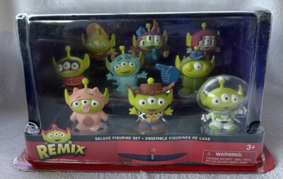 New Disney Store Pixar Toy Story Alien Remix Deluxe Figurine Set 9