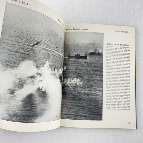 The War In Pictures Fifth Year Odhams Press 1946 Hardcover Book WW2 WWII 1943-44 - Picture 16 of 18