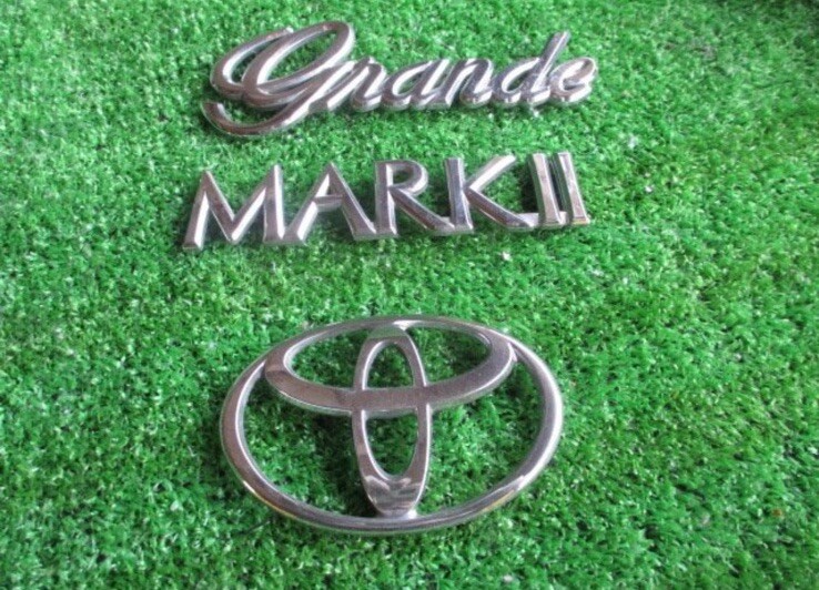 TOYOTA MARK2 jzx100 GRANDE GX90 OEM JDM RHD EMBLEM LOGO | eBay UK