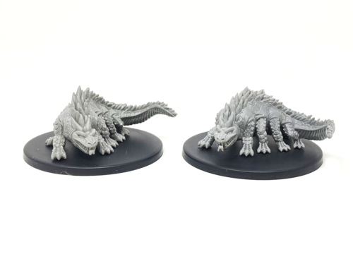 Basilisk Lot Dungeons and Dragons Miniatures DnD Minis 28mm fantasy unpainted - Picture 1 of 1