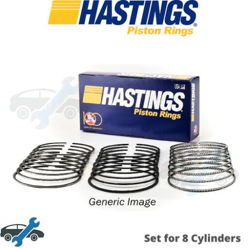 PISTON RING KIT FOR LAND ROVER RANGE ROVER III L322 428PS HASTINGS PISTON RINGS - Picture 1 of 6
