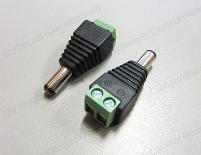 5 O 10 Pezzi Connettori DC Jack 5,5x2,1 Mm Maschio Femmina Per Alimentazione 634565