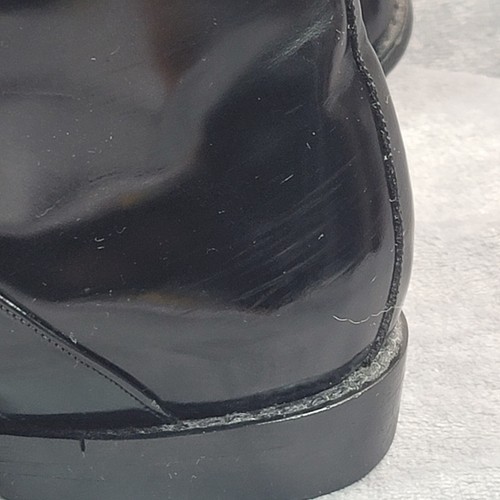 Vintage Stuart Mcguire Black Leather Monk Strap Ankle Boots Size 10.5 D - Picture 12 of 21