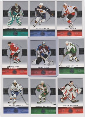 2002-03 SP Authentic Hockey NM you pick base stars RC rookie Hall of Famers