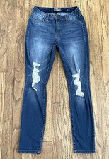 Rewash Curve mid Rise Distressed Skinny Jeans Size 7/28