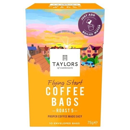 Taylors Flying Start Coffee Bags 10S 75G - 第 1/1 張圖片