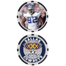 TONY TOLBERT - COWBOYS SUPER BOWL XXX  - POKER CHIP