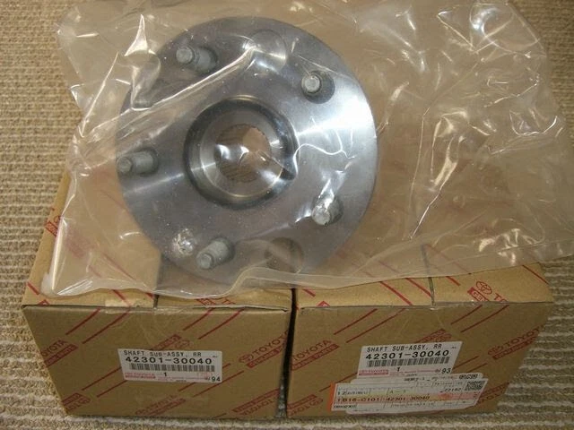 Eje trasero genuino Toyota Lexus SC430 IS300 GS300 JZX110 42301-30040 OEM Foto 4 de 4