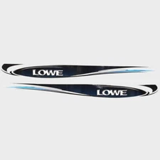 Lowe Boat Hull Decal Set 2098162 | 90 1/2 x 8 Inch Blue Black Gray