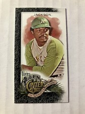 2022 Allen and Ginter Base Mini Black Border #5 Reggie Jackson