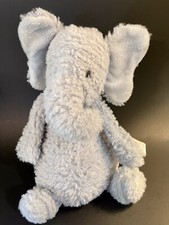 FAO Schwarz Toasties Blue Elephant Microwavable Comfort Plush 10" Weighted
