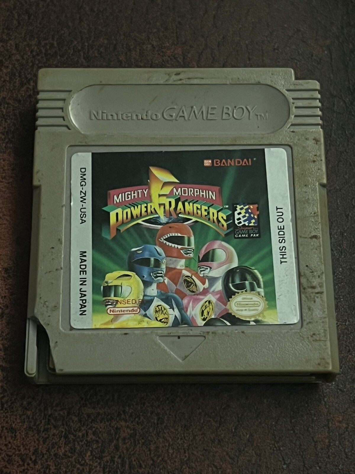 Mighty Morphin Power Rangers (Nintendo Game Boy, 1994) for sale online