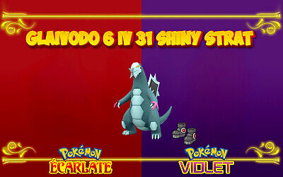 Pokemon Ecarlate / Pokemon Violet : pack 8 pokemon shiny strat 6 IV 31 opti  raid