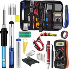 80W Electric Soldering Iron Welding Gun Tool Kit Digital Multimeter Tester Kit