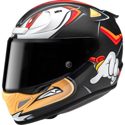 HJC RPHA12 SHADOW THE HEDGEHOG SONIC MC1S FULL FACE MOTORCYCLE FIBER HELMET SIZE S